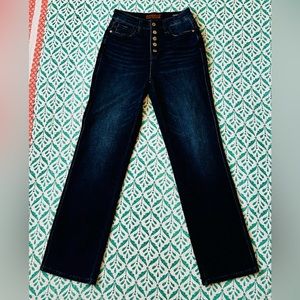 Judy Blue High Rise Button-Fly Straight Jeans 3/26